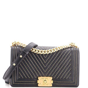 Chanel Old Medium Boy Flap Bag